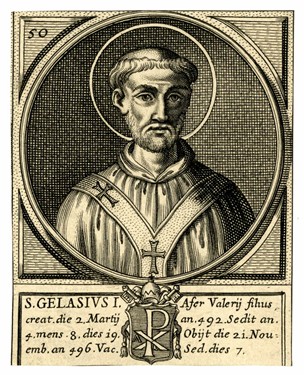 Pope St Gelasius I British Museum